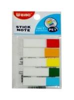 Karteczki indeksujące 12x43mm. Wydawca: SWEDE. SmakLiter.pl Opakowanie Karteczki indeksujące 12x43mm