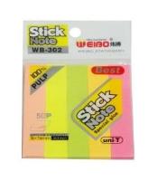 Karteczki indeksujące 15x80mm. Wydawca: SWEDE. SmakLiter.pl Opakowanie Karteczki indeksujące 15x80mm