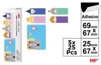 Karteczki indeksujące zamek. Wydawca: MP Main Paper. SmakLiter.pl Opakowanie Karteczki indeksujące zamek