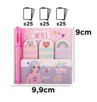 Karteczki samoprzylepne. Wydawca: MP Main Paper. SmakLiter.pl Opakowanie Karteczki samoprzylepne