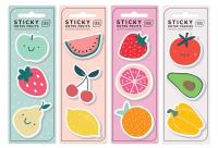 Opakowanie Karteczki samoprzylepne Fruits 75szt mix