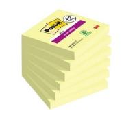 Karteczki samoprzylepne Super Sticky 76x76mm 6x90K. Wydawca: Post-It. SmakLiter.pl Opakowanie Karteczki samoprzylepne Super Sticky 76x76mm 6x90K