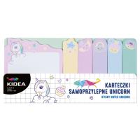 Opakowanie Karteczki samoprzylepne Unicorn KIDEA