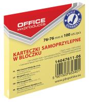 Karteczki samoprzylepny 6x76mm 100szt. Wydawca: Office. SmakLiter.pl Opakowanie Karteczki samoprzylepny 6x76mm 100szt