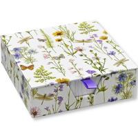 Karteczki zdobione Dziki Ogród. Wydawca: Peter Pauper Press. SmakLiter.pl Opakowanie Karteczki zdobione Dziki Ogród