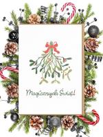 Opakowanie Kartka bożonarodzeniowa / Magicznych Świąt