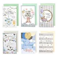 Opakowanie Kartka chrzest składana 11,5x17cm mix