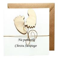 Opakowanie Kartka Chrzest Święty