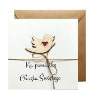 Okładka książki Kartka Chrzest Święty