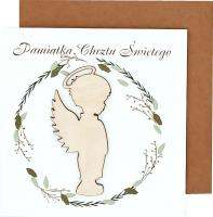 Okładka książki Kartka Chrzest Święty