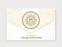 Opakowanie Kartka-koperta Komunia