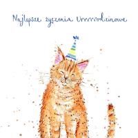 Opakowanie Kartka KW okolicznościowa Urodziny