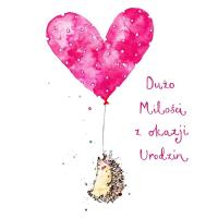 Opakowanie Kartka KW okolicznościowa Urodziny