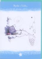 KARTKA MYSLE O TOBIE BBL013-RUSSELL. Autor: BBL013. SmakLiter.pl Okładka książki KARTKA MYSLE O TOBIE BBL013-RUSSELL