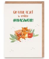 Opakowanie Kartka na parapetówkę W końcu na swoim, eko