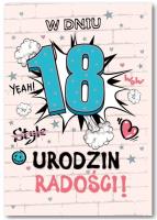Opakowanie Kartka okolicznościowa 18