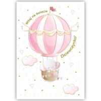 Opakowanie Kartka okolicznościowa Narodziny TS