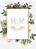 Opakowanie Kartka okolicznościowa Oficjalnie Zaobrączkowani kartka ślubna