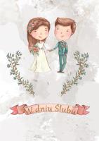 Kartka okolicznościowa Ślub. Wydawca: Trend. SmakLiter.pl Opakowanie Kartka okolicznościowa Ślub