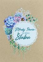 Opakowanie Kartka okolicznościowa Ślub