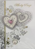 Kartka okolicznościowa Ślub. Wydawca: Kalpol. SmakLiter.pl Opakowanie Kartka okolicznościowa Ślub