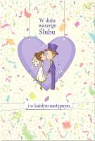 Opakowanie Kartka okolicznościowa Ślub duża TD23