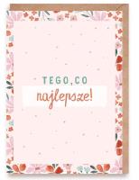 Opakowanie Kartka okolicznościowa Tego, co najlepsze