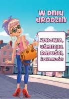 Kartka okolicznościowa Urodziny. Wydawca: Trend. SmakLiter.pl Opakowanie Kartka okolicznościowa Urodziny
