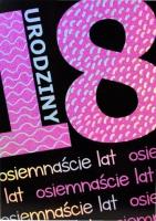 Opakowanie Kartka okolicznościowa Urodziny 18 TS17