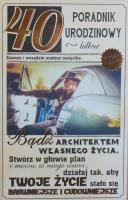 Opakowanie Kartka okolicznościowa Urodziny 40