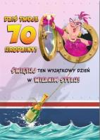 Opakowanie Kartka okolicznościowa Urodziny 70 MF40