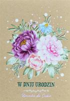 Opakowanie Kartka okolicznościowa Urodziny