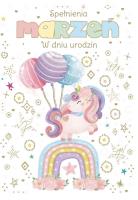 Opakowanie Kartka okolicznościowa Urodziny