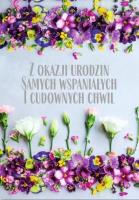 Opakowanie Kartka okolicznościowa Urodziny TS96