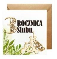 Opakowanie Kartka Rocznica Ślubu