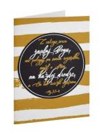 Opakowanie Kartka składana Z całego serca zaufaj złocona