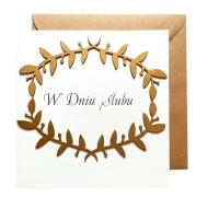 Opakowanie Kartka ślubna