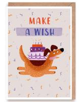 Opakowanie Kartka urodzinowa Pies Make a wish
