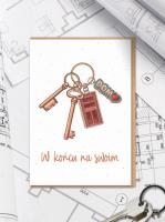 Opakowanie Kartka z okazji nowego mieszkania / W KOŃCU NA SWOIM