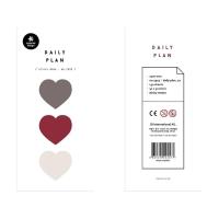 Opakowanie Kartki klejone Znaczniki Serca 150s