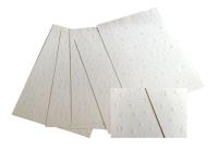 Opakowanie Karton 220g wytłaczany Gwiazdy 25x35cm 5ark biały