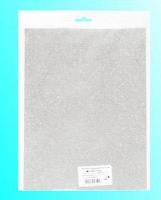 Opakowanie Karton brokatowy obustronny srebrny 23x33cm 5 ark