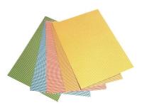 Opakowanie Karton obustronny paski 300g 24x34cm 5 ark MIX