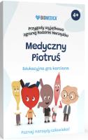 Okładka książki Karty do gry Piotruś Medyczny Przygody wyjątkowo zgranej Rodzinki Narządów