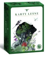 Karty leśne. Autor: Katarzyna Simonienko. SmakLiter.pl Okładka książki Karty leśne