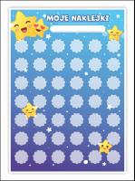 Opakowanie Karty motywacyjne - Gwiazdki (1 szt.)