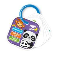 Karty na pierścionku Kolory zwierząt. Wydawca: Roter Kafer. SmakLiter.pl Opakowanie Karty na pierścionku Kolory zwierząt