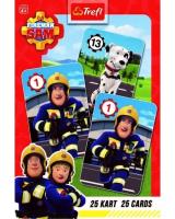 Karty Piotruś Fireman Sam 08505. Wydawca: Trefl PAP. SmakLiter.pl Opakowanie Karty Piotruś Fireman Sam 08505
