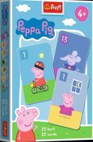 Karty Piotruś Peppa Pig 08506. Wydawca: Trefl PAP. SmakLiter.pl Opakowanie Karty Piotruś Peppa Pig 08506
