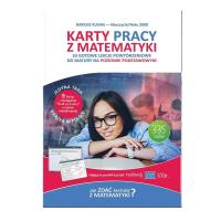 Karty pracy z matematyki ZR 2025. Autor: Kulma Dariusz. SmakLiter.pl Okładka książki Karty pracy z matematyki ZR 2025